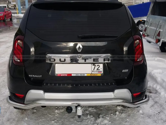 Фаркоп Лидер-Плюс для Renault Duster I рестайлинг 2/4WD I рестайлинг 2015-2020. Артикул R115-A