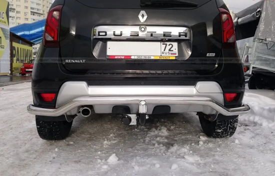Фаркоп Лидер-Плюс для Renault Duster I рестайлинг 2/4WD I рестайлинг 2015-2020. Артикул R115-A