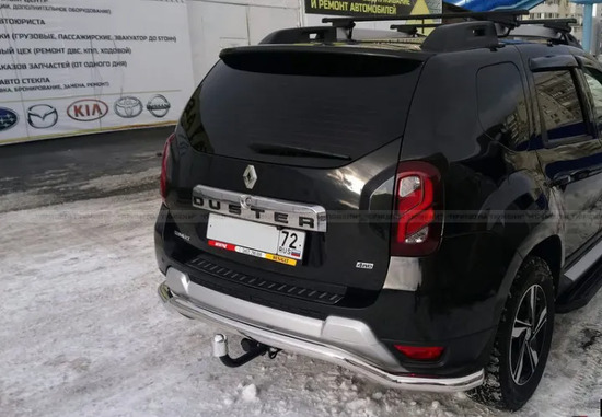 Фаркоп Лидер-Плюс для Renault Duster I рестайлинг 2/4WD I рестайлинг 2015-2020. Артикул R115-A