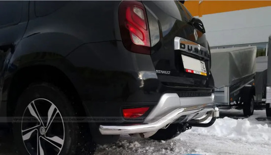 Фаркоп Лидер-Плюс для Renault Duster I рестайлинг 2/4WD I рестайлинг 2015-2020. Артикул R115-A