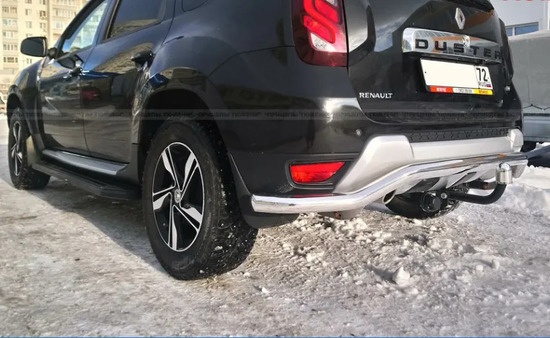 Фаркоп Лидер-Плюс для Renault Duster I рестайлинг 2/4WD I рестайлинг 2015-2020. Артикул R115-A