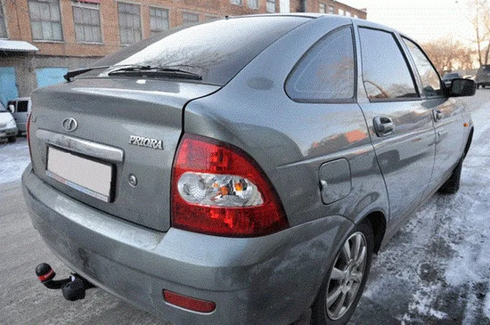 Фаркоп Oris (ранее Bosal) для Lada Priora седан, хэтчбек, универсал 2013-2018. Артикул 1228-AN