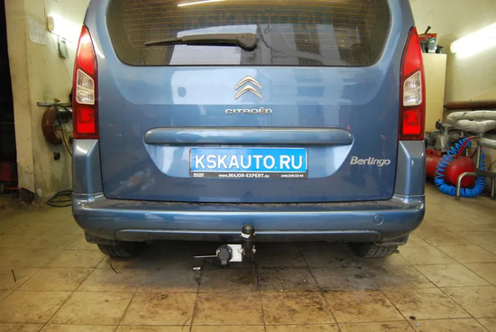 Фаркоп Лидер-Плюс для Citroen Berlingo II B9 короткая база 2008-2019. Артикул C302-A