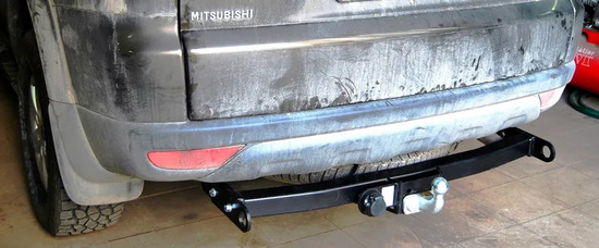 Фаркоп Imiola для Mitsubishi Pajero Sport II 2008-2016. Фланцевое крепление. Артикул Y.027