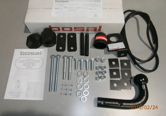 Фаркоп Oris (ранее Bosal) для ГАЗ Соболь 2705, 2217 1999-2006. Артикул 5606-AN