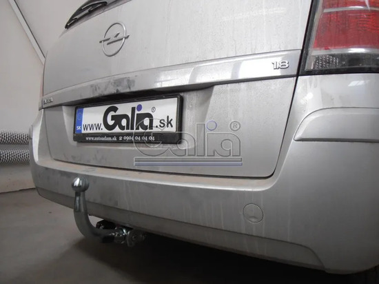 Фаркоп Galia оцинкованный для Opel Zafira B 2005-2012. Быстросъемный крюк. Артикул O052C