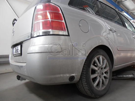 Фаркоп Galia оцинкованный для Opel Zafira B 2005-2012. Быстросъемный крюк. Артикул O052C