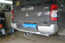 Фаркоп Galia оцинкованный для Mitsubishi L200 III 1996-2006. Артикул M120A