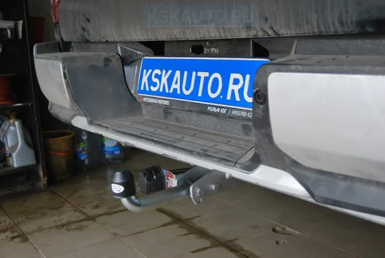 Фаркоп Galia оцинкованный для Mitsubishi L200 III 1996-2006. Артикул M120A