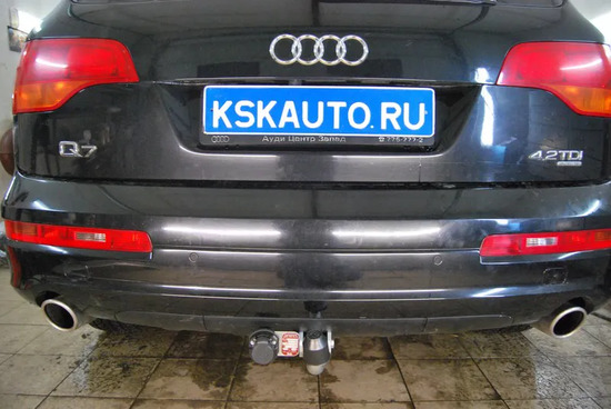 Фаркоп Galia оцинкованный для Audi Q7 I 2006-2014. Артикул V052A
