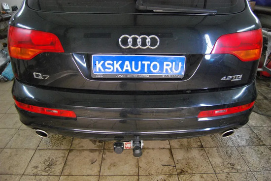 Фаркоп Galia оцинкованный для Audi Q7 I 2006-2014. Артикул V052A