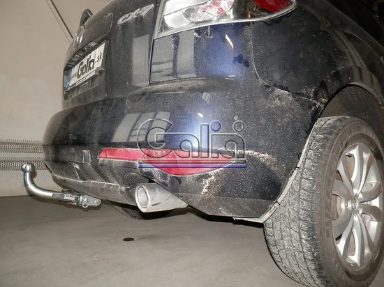 Фаркоп Galia оцинкованный для Mazda CX-7 2006-2013. Быстросъемный крюк. Артикул M130C