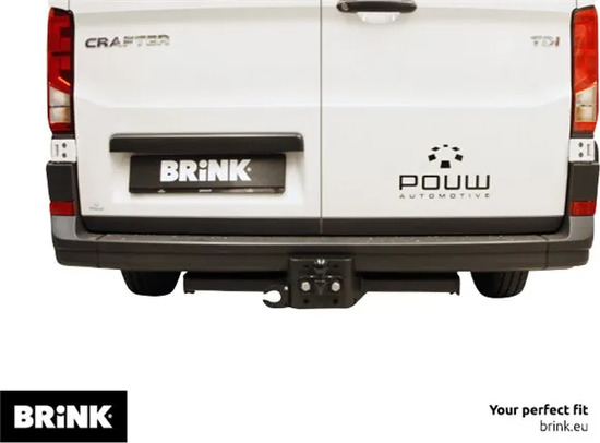 Фаркоп Brink (Thule) для Volkswagen Crafter 2016-2022. Фланцевое крепление. Артикул 633200