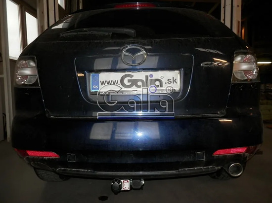 Фаркоп Galia оцинкованный для Mazda CX-7 2006-2013. Быстросъемный крюк. Артикул M130C