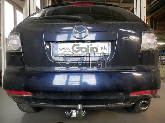Фаркоп Galia оцинкованный для Mazda CX-7 2006-2013. Быстросъемный крюк. Артикул M130C