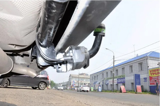 Фаркоп Лидер-Плюс для Ford Focus ll хэтчбек 2004-2011. Артикул F101-A