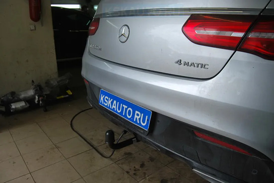 Фаркоп Auto-Hak для Mercedes-Benz GLE Coupe C292, в т.ч. AMG styling, кроме 6.3 AMG 2015-2022. Артикул D 53V