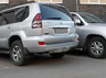 Фаркоп Baltex для Lexus LX 470 1998-2007 с накладкой из нержавеющей стали. Фланцевое крепление. Артикул Y08EL