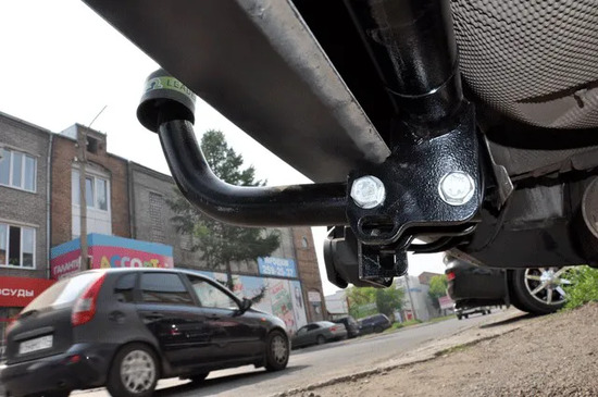 Фаркоп Лидер-Плюс для Ford Focus ll хэтчбек 2004-2011. Артикул F101-A
