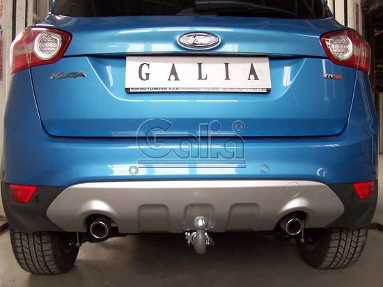 Фаркоп Galia оцинкованный для Ford Kuga I 2008-2012. Быстросъемный крюк. Артикул F113C