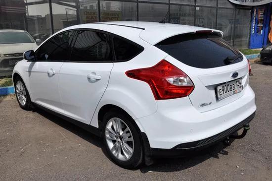 Фаркоп Лидер-Плюс для Ford Focus ll хэтчбек 2004-2011. Артикул F101-A