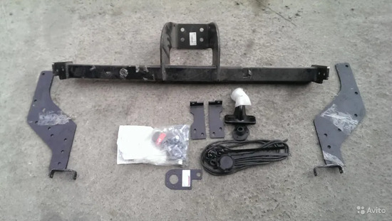 Фаркоп Oris (ранее Bosal) для Ford Ranger III (XL, XLT) 2012-2015. Фланцевое крепление. Артикул 3969-F
