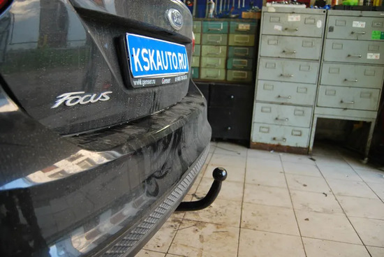 Фаркоп Лидер-Плюс для Ford Focus ll хэтчбек 2004-2011. Артикул F101-A