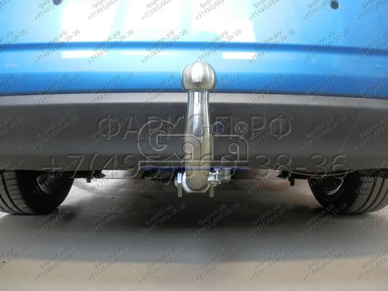 Фаркоп Galia оцинкованный для Hyundai Elantra V 2010-2016. Быстросъемный крюк. Артикул H099C