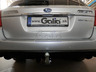 Фаркоп Galia оцинкованный для Subaru Legacy IV универсал (Bp) 2004-2009. Быстросъемный крюк. Артикул S076C