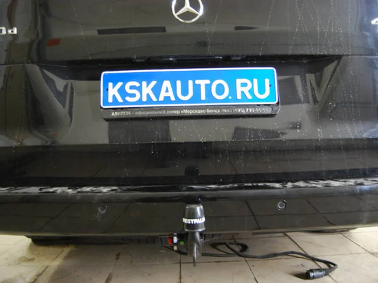 Фаркоп Westfalia для Mercedes-Benz Vito W447 2014-2022. Быстросъемный крюк. Артикул 313436600001