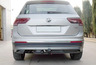 Фаркоп Aragon (быстросъемный крюк, вертикальное крепление) для Volkswagen Tiguan II 2016-2022. Артикул E6711BV
