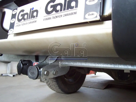 Фаркоп Galia оцинкованный для Mitsubishi L200 IV 2006-2015. Быстросъемный крюк. Артикул M120C