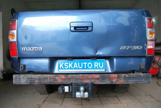 Фаркоп Imiola для Mazda BT-50 2006-2011. Фланцевое крепление. Артикул E.043