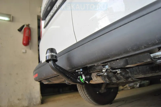 Фаркоп Westfalia для Volkswagen Caravelle T5 Van (вкл. 4-Motion; искл. Rockton) 2003-2015. Быстросъемный крюк. Артикул 321651600001