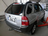 Фаркоп Galia оцинкованный для Kia Sportage II 2004-2010. Быстросъемный крюк. Артикул H070C