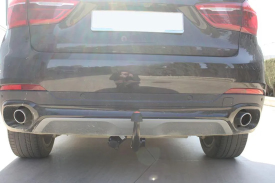 Фаркоп Aragon (быстросъемный крюк, вертикальное крепление) для BMW X5 F15 2013-2022.. Артикул E0806BV