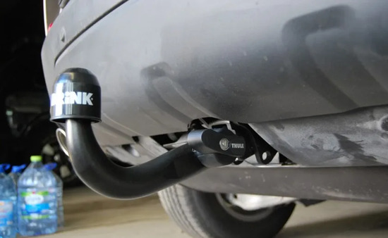 Фаркоп Brink (Thule) для Land Rover Discovery Sport (LC550) 4WD 5 мест. 2014-2019 Быстросъемный крюк. Артикул 596800