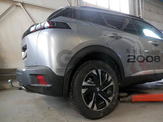 Фаркоп Galia оцинкованный для Peugeot 2008 II 2019-2022. Артикул P048A