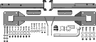 Фаркоп Мотодор для Mercedes-Benz M-Класс (ML) W164 2005-2011. Артикул 91205-A
