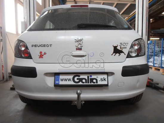 Фаркоп Galia оцинкованный для Peugeot 308 I хэтчбек 5-дв. 2007-2012. Артикул C038A