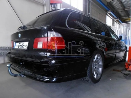 Фаркоп Galia оцинкованный для BMW 5-серия E39 универсал 1996-2003. Быстросъемный крюк. Артикул B013C