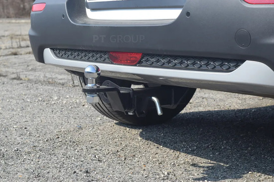 Фаркоп PT Group для Kia Soul III 2019-2022. Быстросъемный крюк. Артикул 06081502