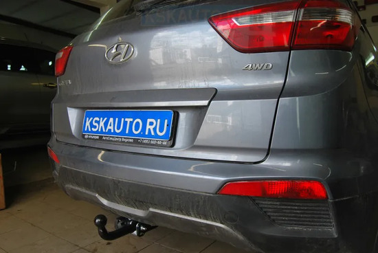 Фаркоп Лидер-Плюс для Hyundai Creta 2016-2021. Артикул H227-A
