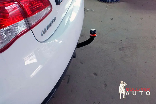 Фаркоп Oris (ранее Bosal) для Nissan Almera G15 2013-2022. Артикул 4373-A