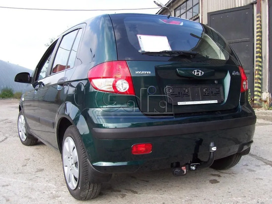 Фаркоп Galia оцинкованный для Hyundai Getz 2003-2005. Артикул H055A
