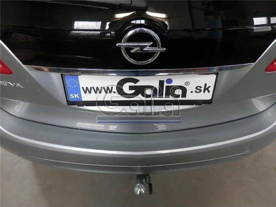Фаркоп Galia оцинкованный для Opel Meriva B 2010-2018. Быстросъемный крюк. Артикул O064C