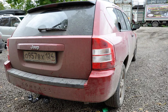 Фаркоп Brink (Thule) для Jeep Compass MK (искл. Rallye) 2006-2011. Артикул 452400