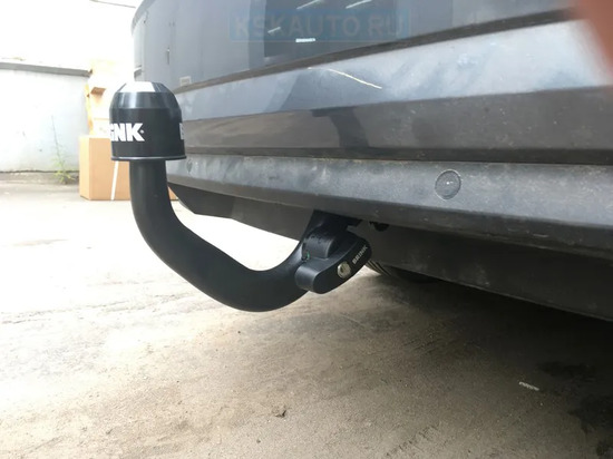 Фаркоп Brink (Thule) для Skoda Octavia A7 седан, универсал 2WD (искл. RS) 2013-2020. Быстросъемный крюк. Артикул 575500
