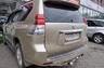 Фаркоп Baltex для Toyota Land Cruiser Prado 150 Black Onyx 2020-2022 с накладкой из нержавеющей стали. Фланцевое крепление. Артикул 249461