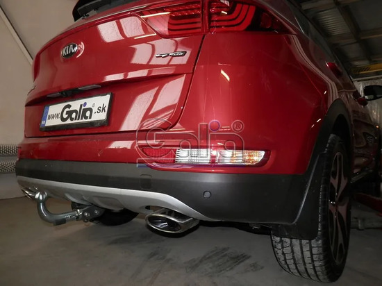 Фаркоп Galia оцинкованный для Kia Sportage IV до рестайлинга 2016-2018. Артикул H095C